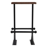 Bar Set 3 Piece Solid Reclaimed Wood 245394