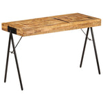 Writing Table Solid Mango Wood 118x50x75 cm 246338