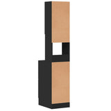 Kitchen Cabinet Black 35x50x180 cm Engineered Wood 840759