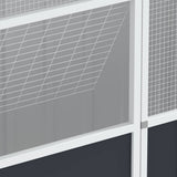 Bird Cage Anthracite 215x78x200 cm Galvanised Steel 172344