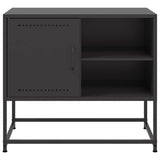 TV Cabinet Black 68x39x60.5 cm Steel 846518