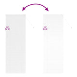 Venetian Blinds Height Adjustable White 220 x 80 cm Aluminium 42006018