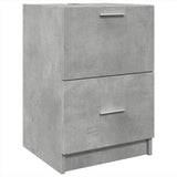 Sink Cabinet Concrete Grey 40x37x59 cm Engineered Wood 848104