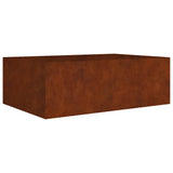 Garden Raised Bed 120x80x40 cm Corten Steel 824532