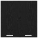 Hanging Cabinet Lyon Black Oak 60 x 31 x 60 cm Engineered Wood 863143