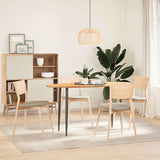 Table Top Light Brown 140x60x2 cm Solid Wood Oak Oval 4009048