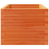 Garden Planter Wax Brown 90x60x49.5 cm Solid Wood Pine 3282566
