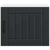Wall Cabinet LUCCA Black 50 x 31 x 40 cm Engineered Wood 884896