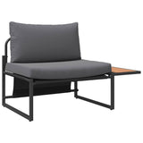 Garden Dining Set 3 pcs Anthracite Steel 3335891