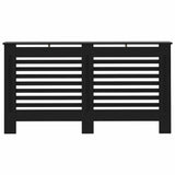 Radiator Cover Black 152x19x81.5 cm MDF 288186