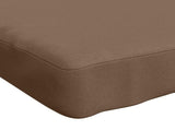 2-Piece Bench Cushions SOEST 2 pcs 100% Polyester Taupe 949027
