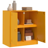 Sideboard Mustard Yellow 67x39x73 cm Steel 841676