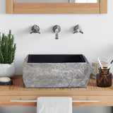 Sink Black 30x30x13 cm Marble 149175
