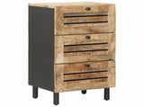 Storage Cabinets Natural 40 x 33 x 75 cm Solid Mango Wood 4018867