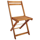 Garden Planter Table With Chair Brown Solid acacia wood Medium 45910