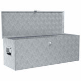 Aluminium Box 110.5x38.5x40 cm Silver 142941