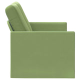2 Seater Sofa Light Green 130 x 81 x 82 cm Velvet 42041057