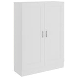 Book Cabinet White 82.5x30.5x115 cm Engineered Wood 802714