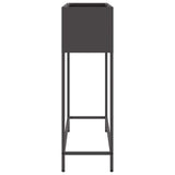 Raised Garden Planter Black 100 x 26 x 82 cm Steel 865876