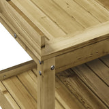 Potting Table with Shelves 108x45x86.5 cm Impregnated Wood Pine 832441