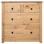 Sideboard 80x40x83 cm Pinewood Panama Range 282655