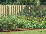 Chain Link Fence Galvanised 2 x 20 m Glass 42033073