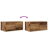 TV Cabinet Old Wood 60x31x25.5 cm Engineered Wood 861504