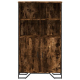 Highboard Smoked Oak 79.5x35.5x137.5 cm Engineered wood 3295309