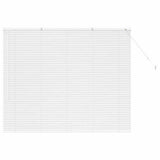 Venetian Blinds Height Adjustable White 130 x 155 cm Aluminium 42005983