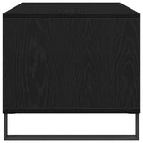 Coffee Table Black Oak 90 x 49 x 45 cm Engineered Wood 862969