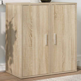 Shoe Cabinets 2 pcs Sonoma Oak 32x35x70 cm Engineered Wood 808961