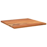 Table Top 50x50x3,8 cm Square Solid Wood Acacia 370979