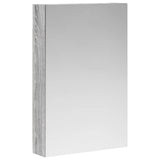 Bathroom Mirror Cabinet Grey Sonoma 40 x 10.5 x 60.5 cm 889028