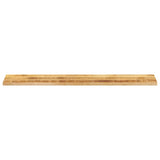 Table Top 180x30x2.5 cm Rectangular Solid Wood Rough Mango 371302