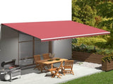 Replacement Fabric for Awning Burgundy Red 6x3.5 m 311974