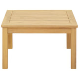Coffee Table Light Acacia 60 x 60 x 36 cm Solid Acacia Wood 42026779