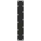 Bar Table Legs U-Shaped 2 pcs Black 50x cm Steel 4013232