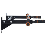 Pull Up Bar Black and Red 92 x 51 x 18 cm Powder-Coated Steel 42009161