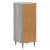 Bathroom Storage Cainet ZWOLLE Grey Sonoma 30 x 31 x 79.5 cm 896391