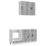 Kitchen Unit KALMAR 5 pcs Grey Sonoma Engineered Wood 3438241