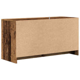 TV Cabinet Old Wood 102x37.5x52.5 cm Engineered Wood 856782