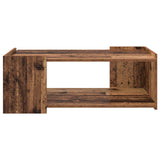 Coffee Table Old Wood 90 x 50 x 33 cm Engineered Wood 8001000