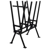 Black Powder-Coated Saw Horse for Woodworking 141334