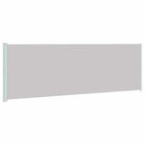 Patio Retractable Side Awning 200x600 cm Grey 317974