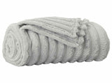 Throw Blanket Grey 270 x 240 cm 1.77 kg Fleece 42016836