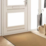 Doormat Other Cream and Black 120 x 350 cm Polyamide and PVC 4100755