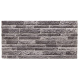 3D Wall Panels 10 pcs Anthracite 100x50 cm EPS 4008549