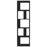 Book Cabinet/Room Divider Black 45x24x159 cm Engineered Wood 800109
