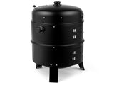 80*41*48cm Iron Spray Smoker Carbon Grill Black 49787924
