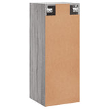 Wall Mounted Cabinet Grey Sonoma 34.5x34x90 cm 828858